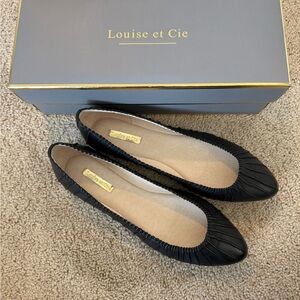 Louise et Cie Black Ballet Flats Timeless Design